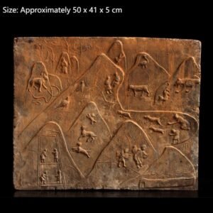 Han Dynasty portrait brick ornaments, antique pottery, Han brick collection, antique artworks