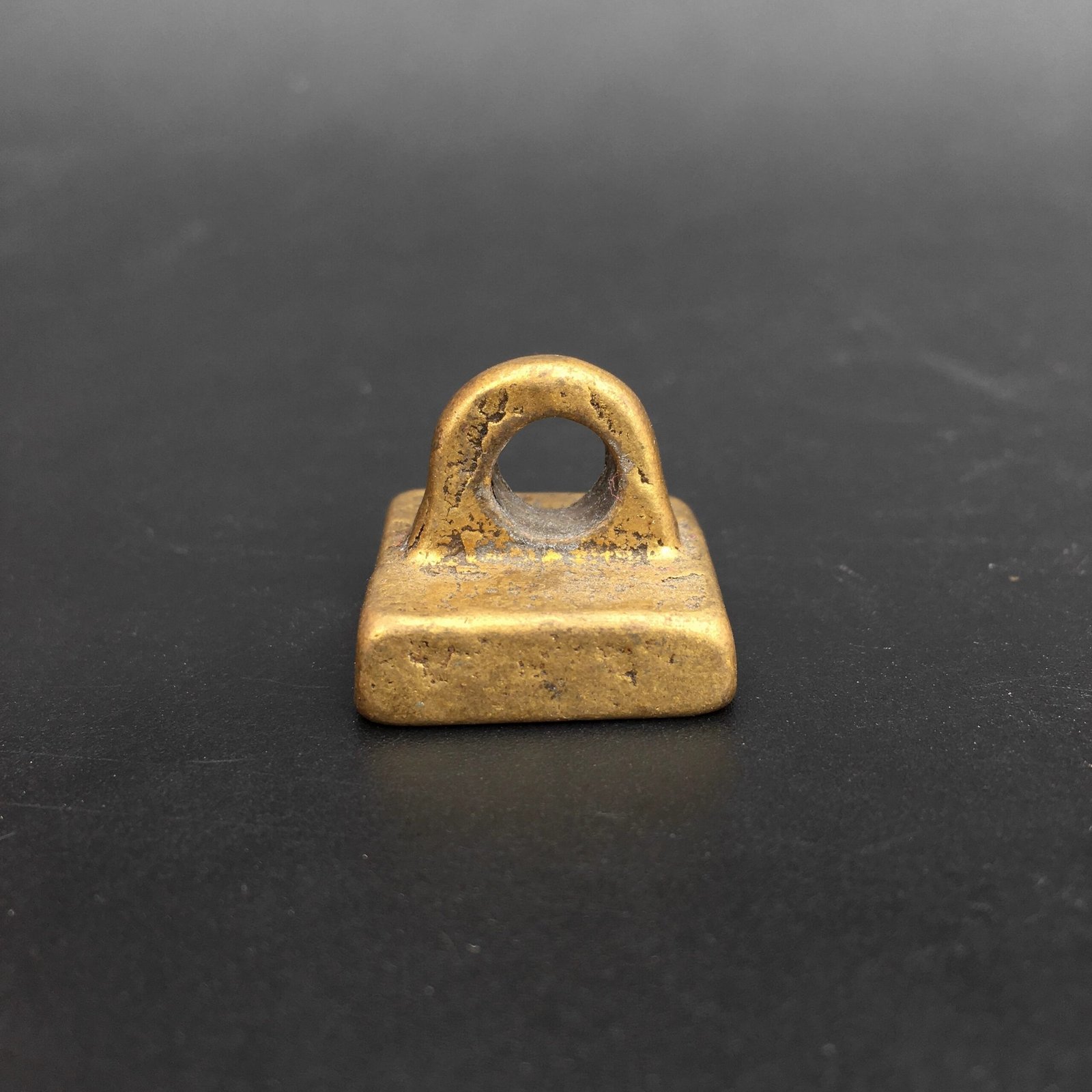 Antique Ming - Qing Classical Copper Seal, Small Copper - Knob Seal, Imitation Aged Antique Seal - Image 2