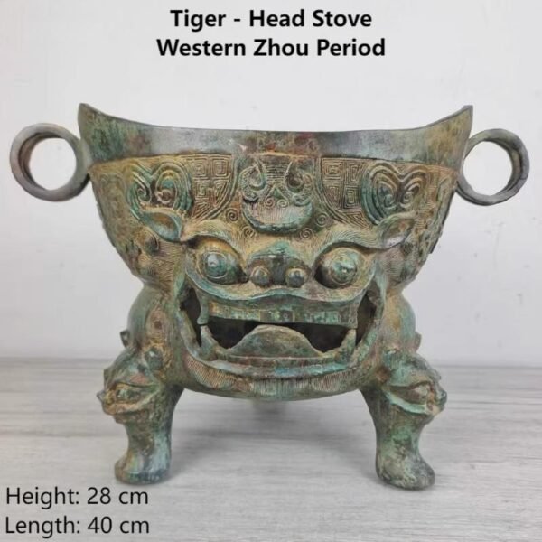 Antique - style Bronze Ware Cooking Utensils (Ding, Pot, Stove), Fu Hao Yan, Bo Ju Li, Steamer (Zeng), Han Dynasty Mou, Food Vessels (Fu), Copper Dou, Zu, Ornaments - Image 3