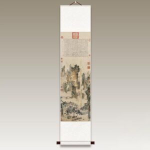Chinese - style ancient - style traditional Chinese painting, silk and silk cloth hanging scrolls, ancient paintings2