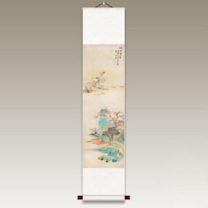 Chinese - style ancient - style traditional Chinese painting, silk and silk cloth hanging scrolls, ancient paintings3